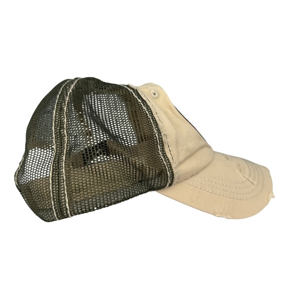 Junk Gypsy Trucker Hat Distressed Mesh Cap Flea Market Dream Adjustable HGTV - Picture 5 of 8